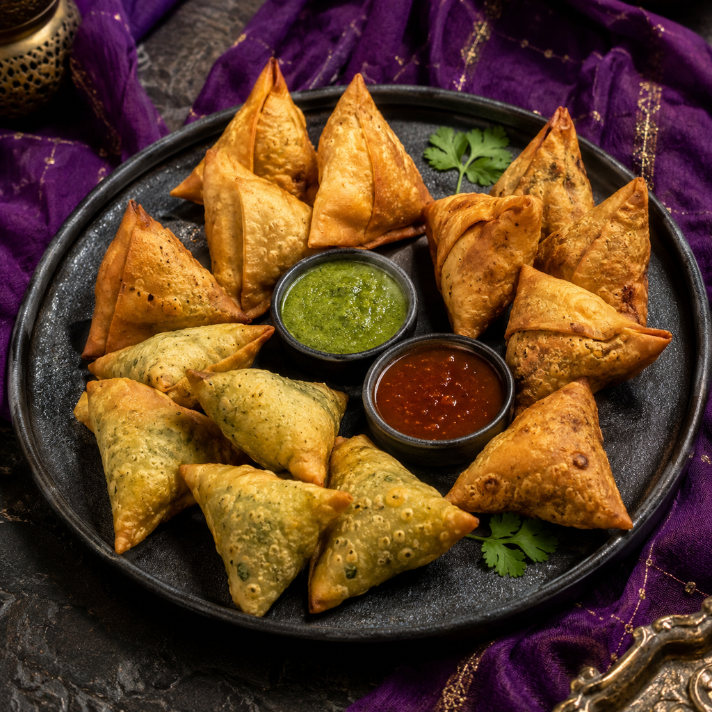Handmade Samosas