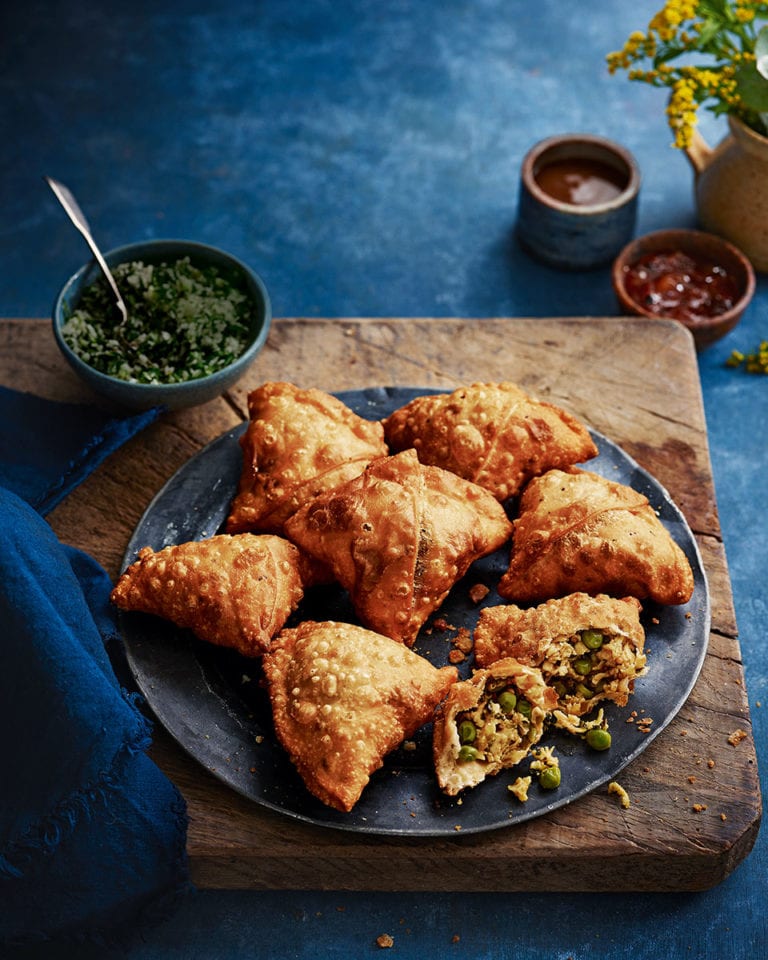 Handmade Samosas
