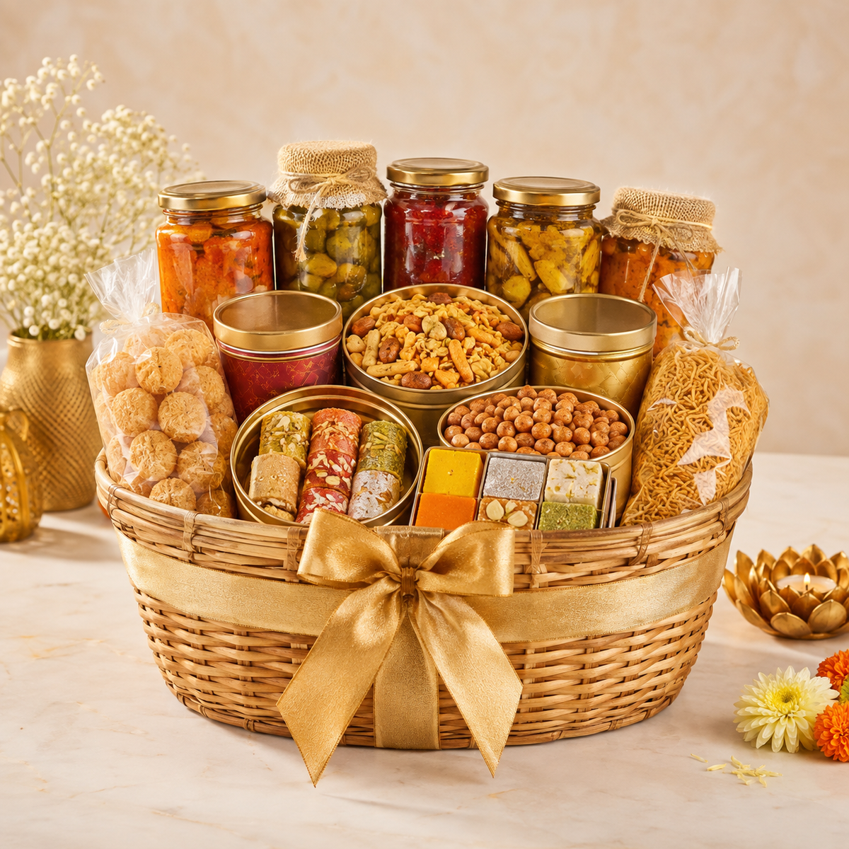 Signature Mithai & Savoury Hamper